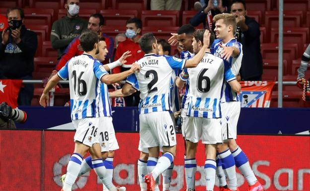 A la Real se le escapan dos puntos del Wanda (2-2)