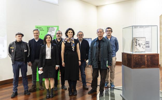 La muestra 'Arantzazu 70 años' exhibe el desarrollo constructivo de la basílica