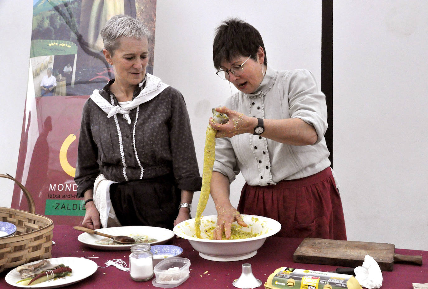 Los mondejus volvieron a Zaldibia