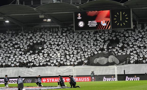 Más de 600 aficionados del Sturm Graz estarán en el Reale Arena