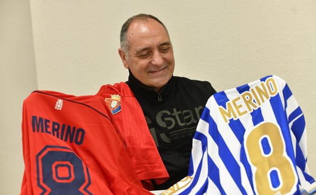 Miguel Merino: «En casa somos socios de Osasuna y tenemos el corazón dividido»