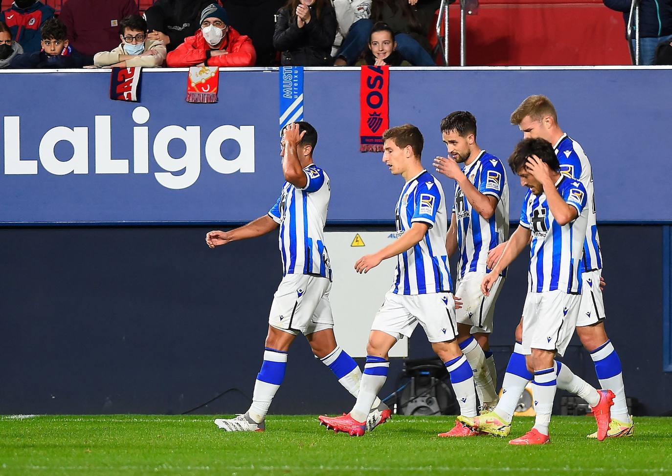 Las mejores imágenes del Osasuna - Real Sociedad