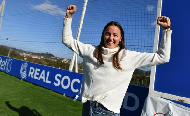 Amaiur Sarriegi: «Cuando una es feliz, se nota sobre el terreno de juego, y yo lo soy ahora»