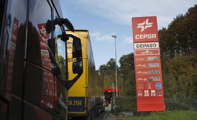 El precio medio de la gasolina toca techo en Gipuzkoa tras superar el récord de junio de 2014