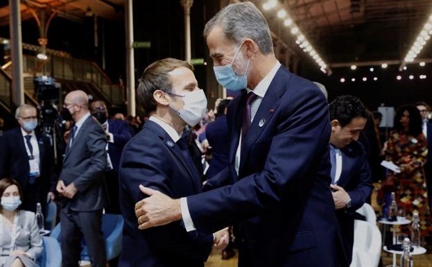 Macron, Felipe VI y Harris unen su voz a favor del multilateralismo