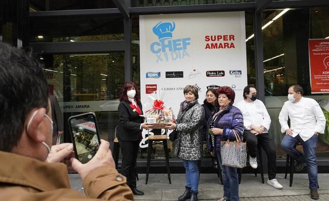 «Es un premio enorme. Voy a cocinar con grandes cocineros»