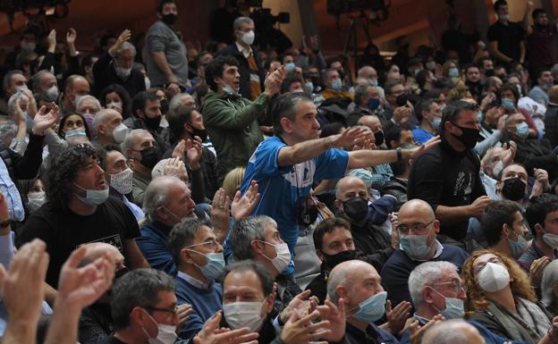 Urkullu tacha de «lamentables» las imágenes de gente sin mascarilla en la final del Cuatro y Medio