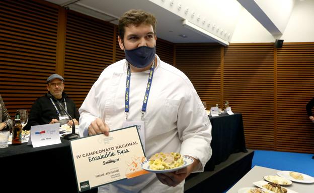 Daniel Moreno, el nuevo rey de la ensaladilla rusa