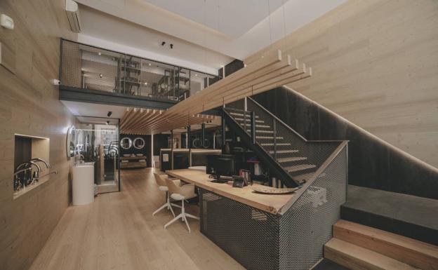 De una antigua fontanería a un comercio «de lujo»