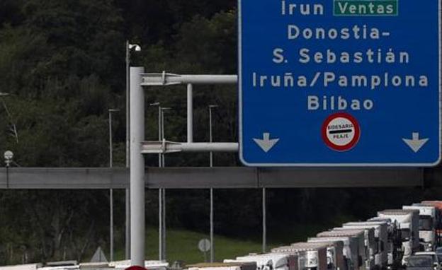 La salida 7 Irun Ventas-Aeropuerto de la AP-8 se cierra este domingo por renovación del firme