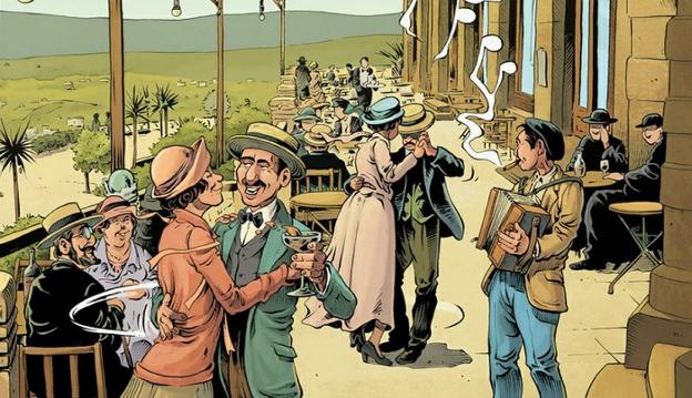 'Sasi artean Elgeta', una aproximación a Jacinto Rivas desde el cómic