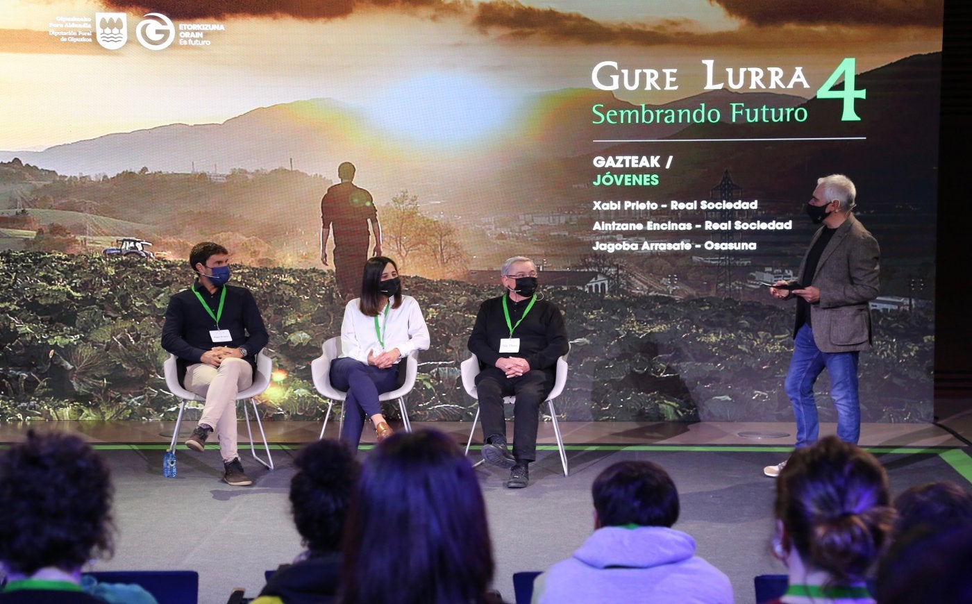 Xabi Prieto, del césped a la huerta