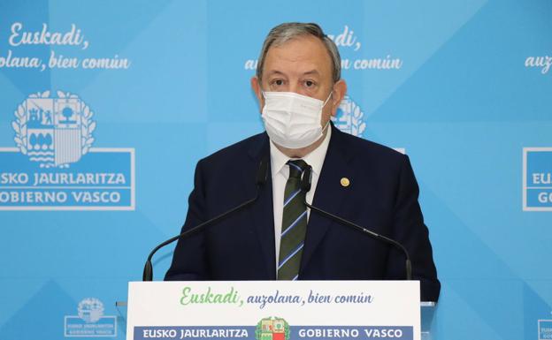 El consejero de Hacienda Pedro Azpiazu, positivo por Covid-19