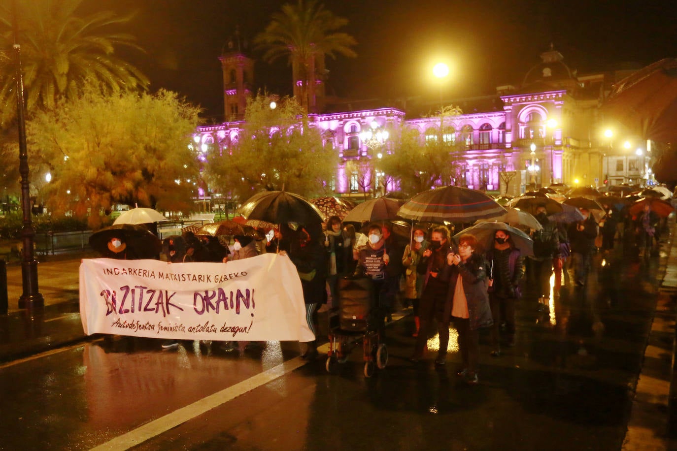 Clamor en Gipuzkoa en contra de la violencia de género