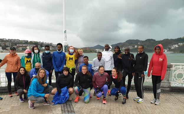 Maratón de Donostia: el poderío africano, a prueba ante la lluvia, el viento y el frío