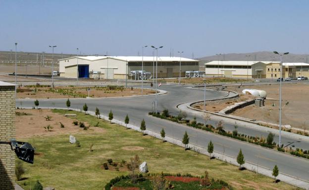 Nuclear treatment center in Iran.