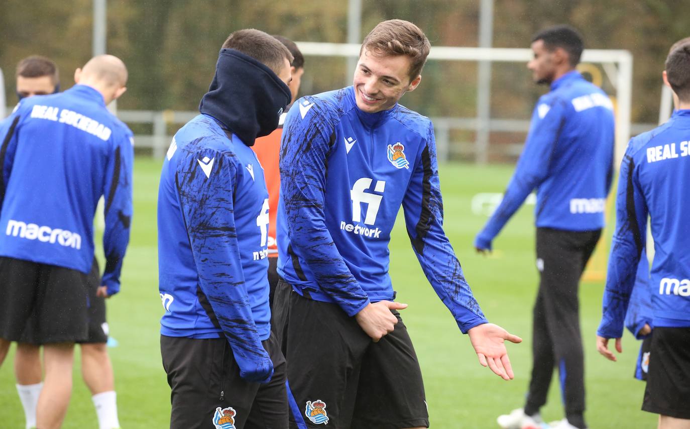 Último entrenamiento antes de recibir al Real Madrid