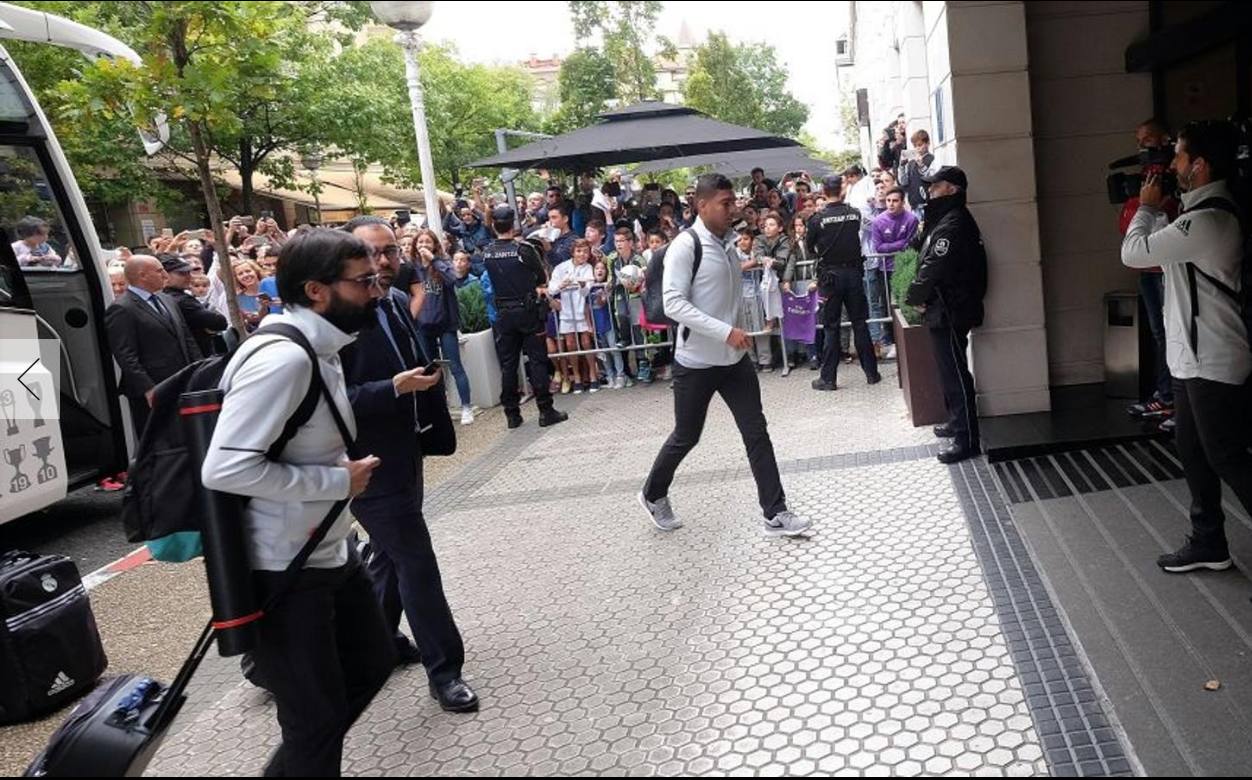 El Madrid aterriza en Hondarribia a las 12 horas