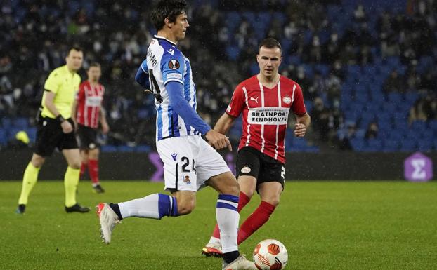 El 1x1 de los jugadores de la Real Sociedad ante el PSV Eindhoven