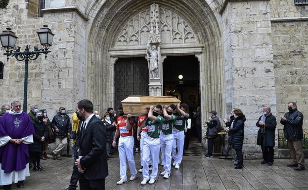 Masiva despedida a Panpi Ladutxe