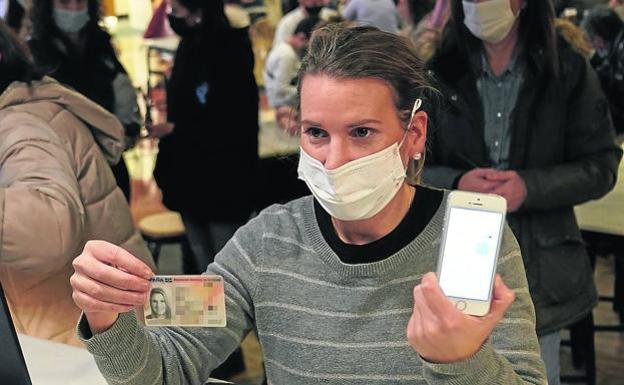 La vacunación se incrementa un 15,3% en Euskadi al calor del pasaporte covid