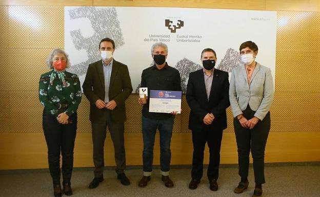 Manuel Laborde saria UPV/EHUko Proteinmat proiektuarentzat