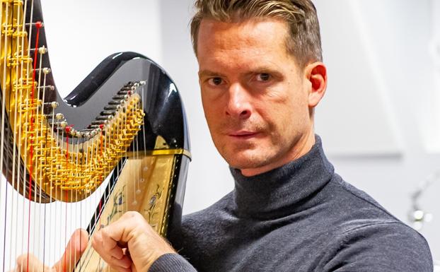 «Nicanor Zabaleta me dijo que tenía talento y me animó a que me dedicara al arpa»