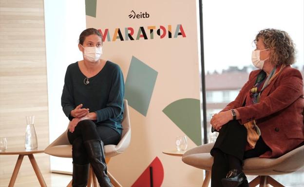 Alzheimer gaitzari buruz solasean, EITB Maratoiaren atarian