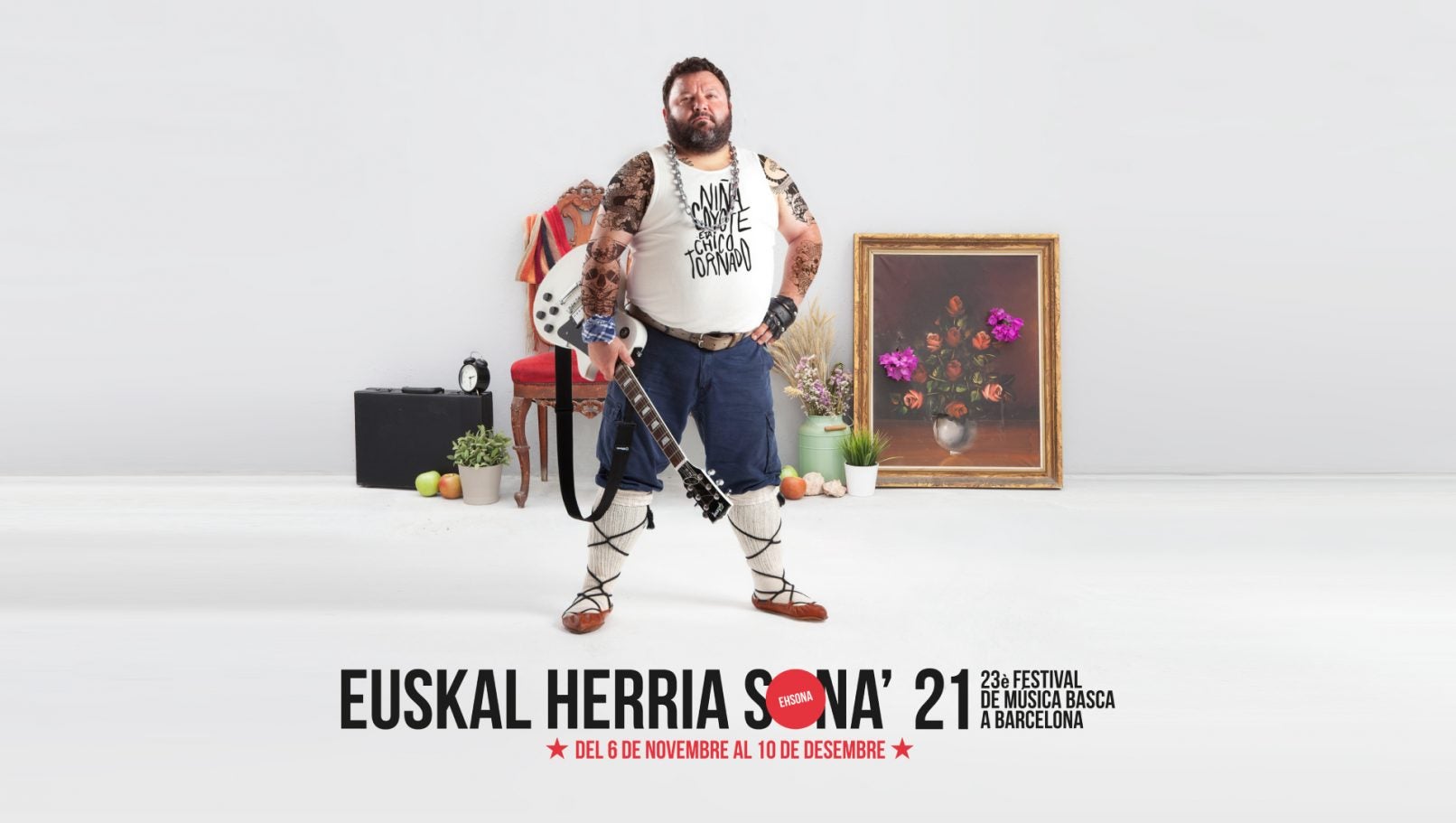 Nøgen taldearen kontzertuarekin amaituko da Bartzelonan Euskal Herria Sona jaialdia