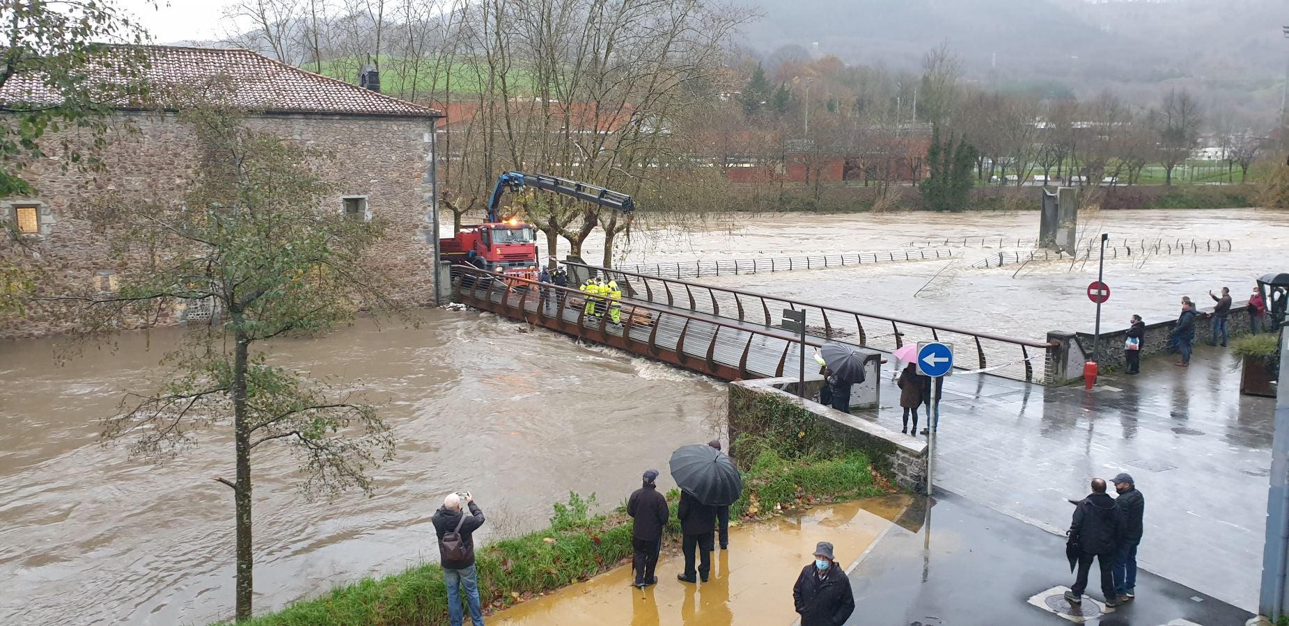 Inundaciones en Andoain