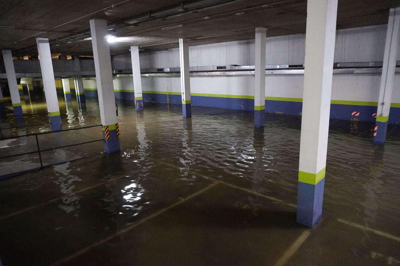 Inundaciones en Errenteria por la borrasca 'Barra'