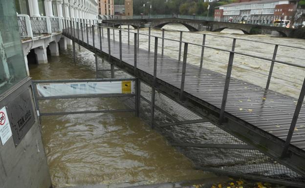 Las imágenes de las inundaciones en Gipuzkoa