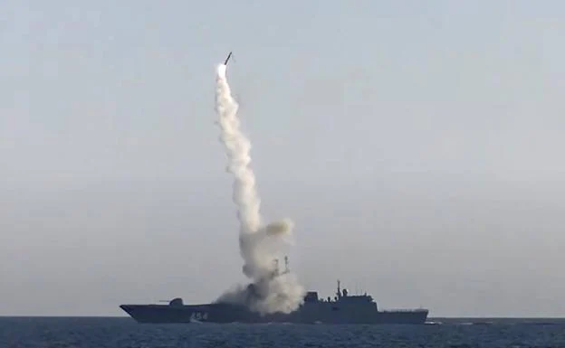 Russian hypersonic missile Zircon. 