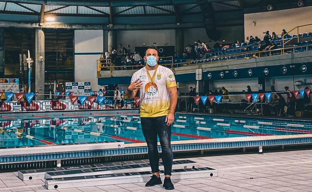 El donostiarra Eduardo Blasco suma su 40 medalla como campeón de España absoluto de Salvamento y Socorrismo