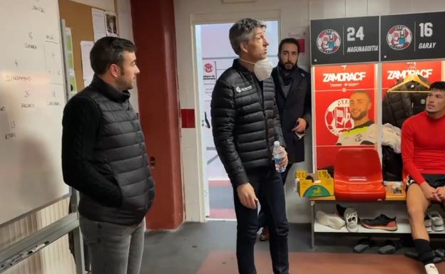 Las bonitas palabras que dedicó Imanol Alguacil a los jugadores del Zamora