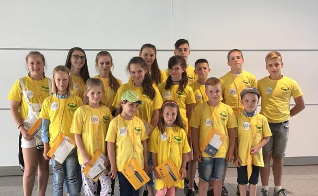 Los niños de Chernobil vuelven a Gipuzkoa tras dos años de espera por el Covid