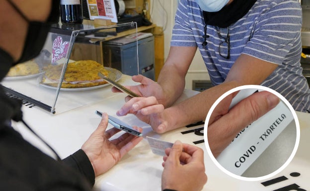 Llega la Covid txartela para los clientes habituales