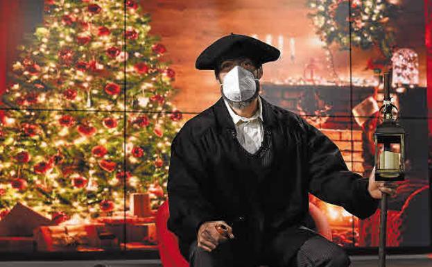 Olentzero responde este jueves a las preguntas de los niños en Diariovasco.com