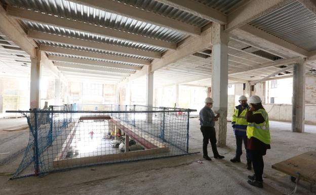 El nuevo mercado de la Bretxa tendrá cuatro accesos, uno a cada lado del edificio Pescadería