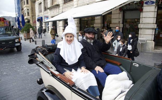 Donostia alargará el recorrido de Olentzero para evitar aglomeraciones