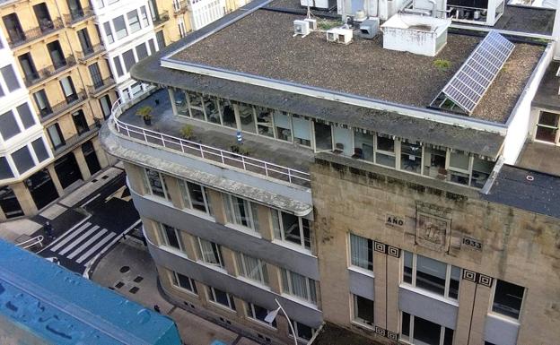 Identificados los protagonistas del vídeo sexual grabado en dependencias municipales de Donostia