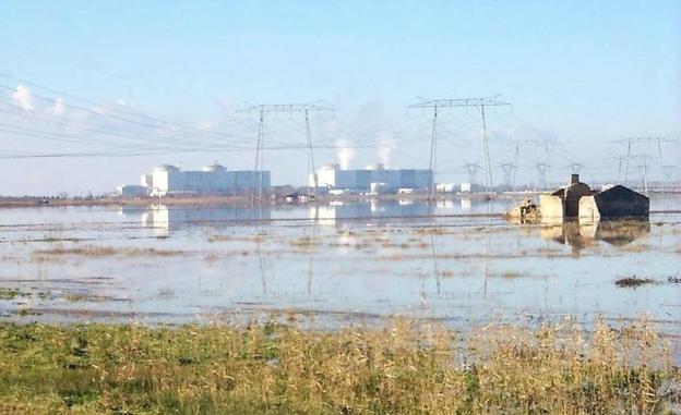 Cuando el temporal 'Martin' asedió la planta
