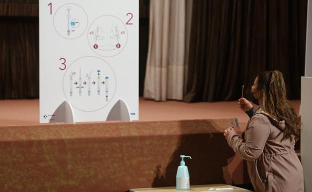 «Podría haberme hecho la prueba en casa»