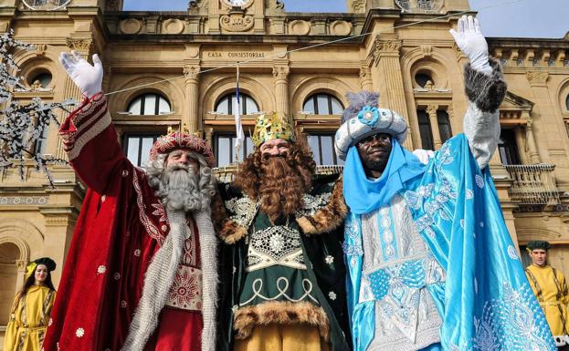 Donostia mantiene la cabalgata de los Reyes Magos y alarga su recorrido hasta Pío XII