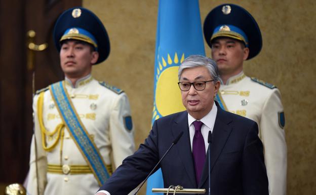 Kassym-Jomart Tokayev, the president of Kazakhstan.