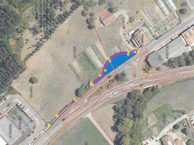 Aprobado el proyecto de la rotonda de Goribar de forma definitiva