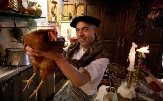 Julen Baz, la estrella Michelin que rescata recetas de los viejos caseríos