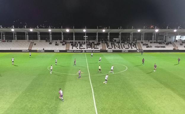 Image of the match between Real Unión and Extremadura