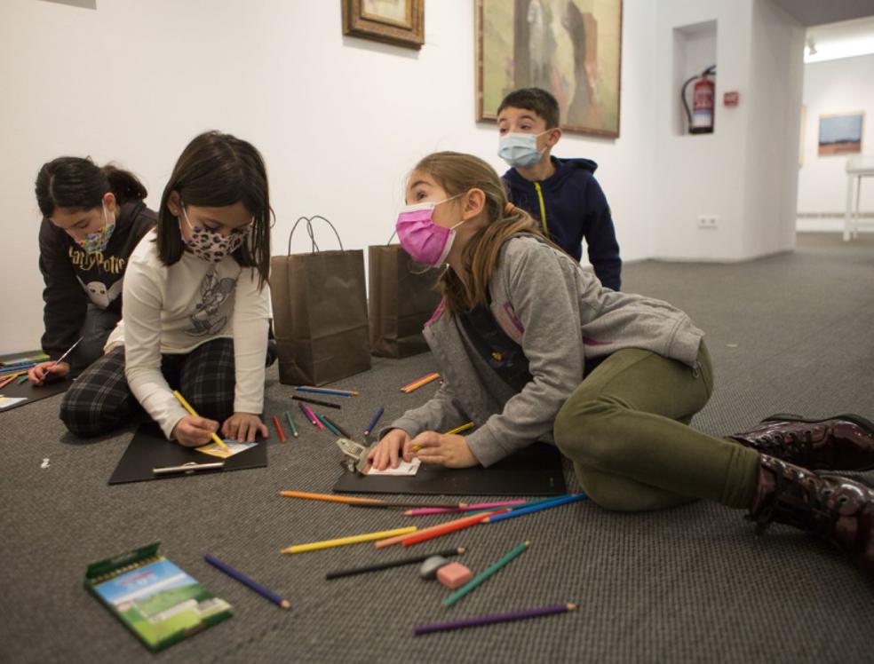 La Sala Menchu Gal se abre a artistas txikis