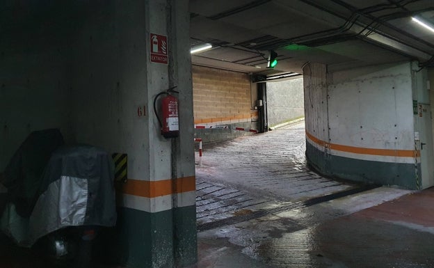 El Ayuntamiento de Irun estudia cómo mejorar los accesos al aparcamiento subterráneo de Pío XII